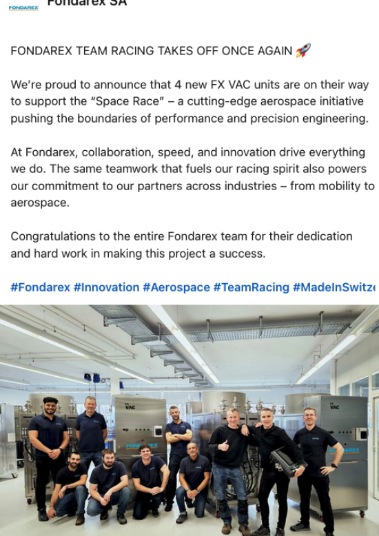 12/17/2025 4 FX VAC units on the way to support the 