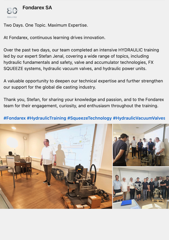 6/26/2026 Hydraulic training, St-Légier